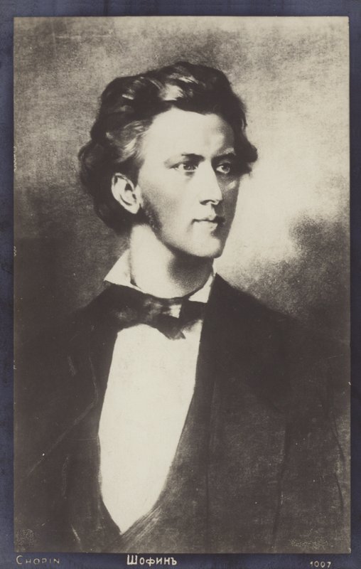 Frederic Chopin , polský skladatel a pianista (1810-1849) od Polish School
