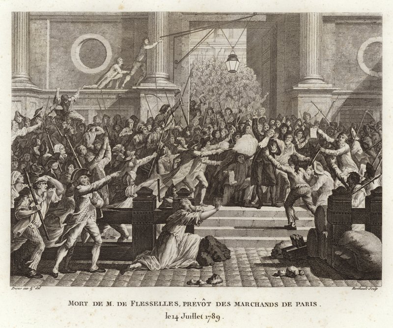 Smrt Jacquese de Flesselles od Prieur
