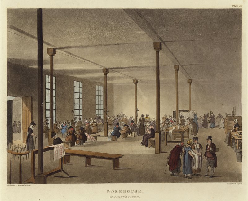 Chudobinec od Pugin and Rowlandson