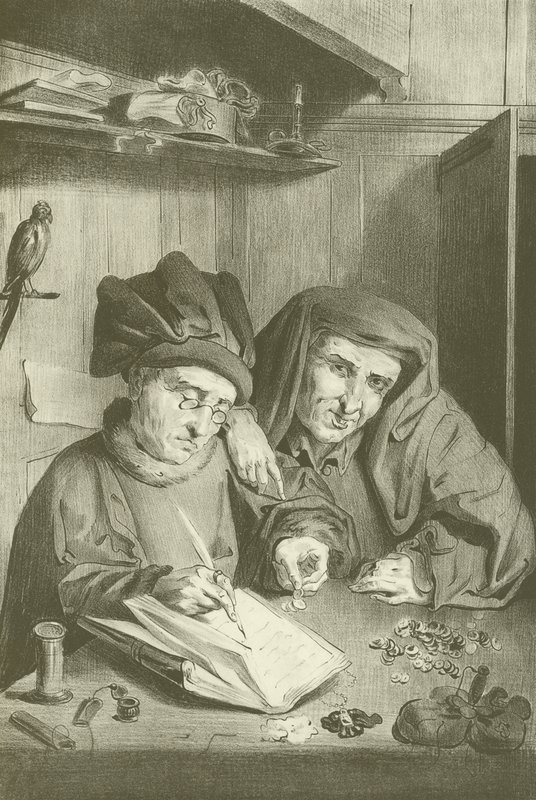 Výběrčí daní od Quentin Massys or Metsys