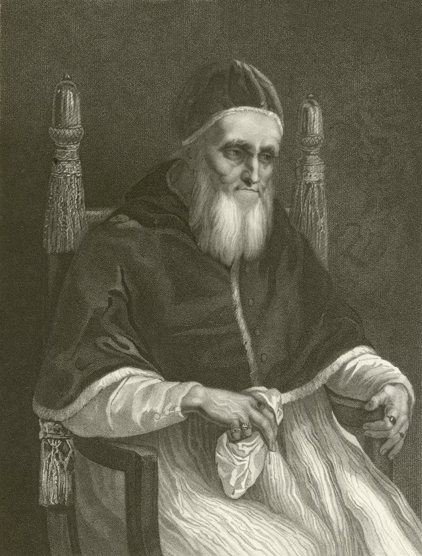Julius Druhý od Raffaello Sanzio Raphael