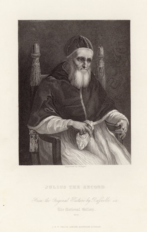 Julius Druhý od Raffaello Sanzio Raphael