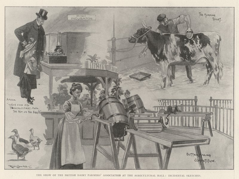 Přehlídka British Dairy Farmers