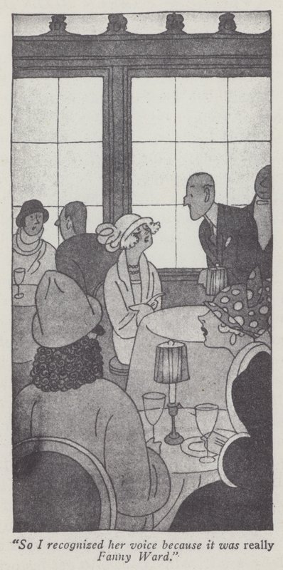Ilustrace pro Gentlemen Prefer Blondes od Anity Loos (litho) od Ralph Barton