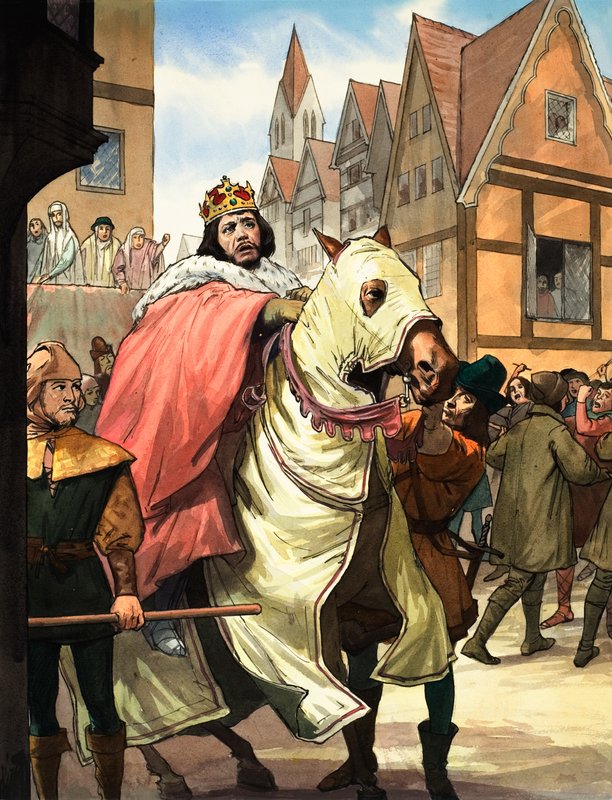 Romance anglického divadla (kvaš na papíře) od Ralph Bruce