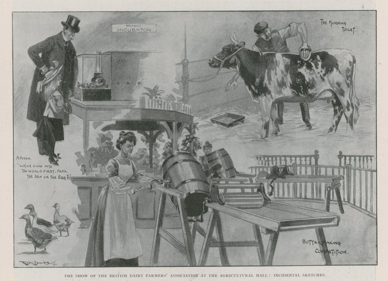 Přehlídka British Dairy Farmers