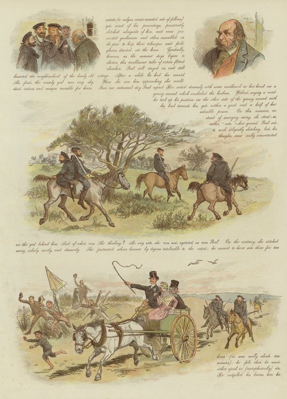 Paul a Virginie, nebo úplně poslední z pašeráků (chromolitho) od Randolph Caldecott