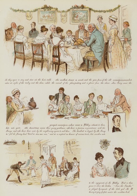 Vánoce Curmudgeons od Randolph Caldecott