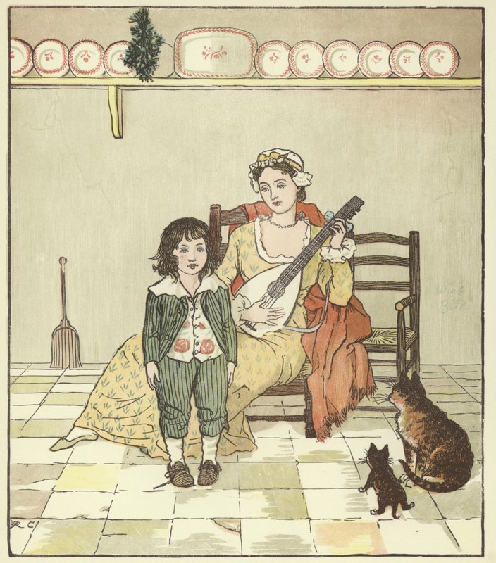 Elegie o smrti šíleného psa od Randolph Caldecott