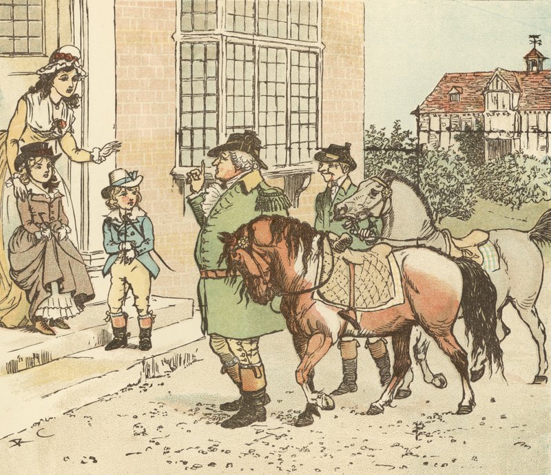 Projeď se na Cock Horse do Banbury Cross od Randolph Caldecott