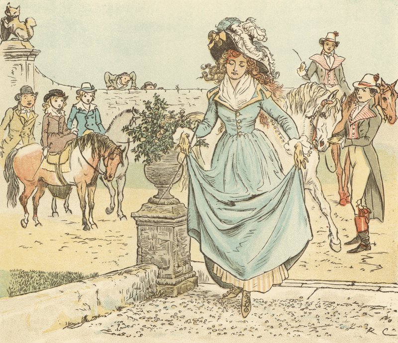 Projeď se na Cock Horse do Banbury Cross od Randolph Caldecott