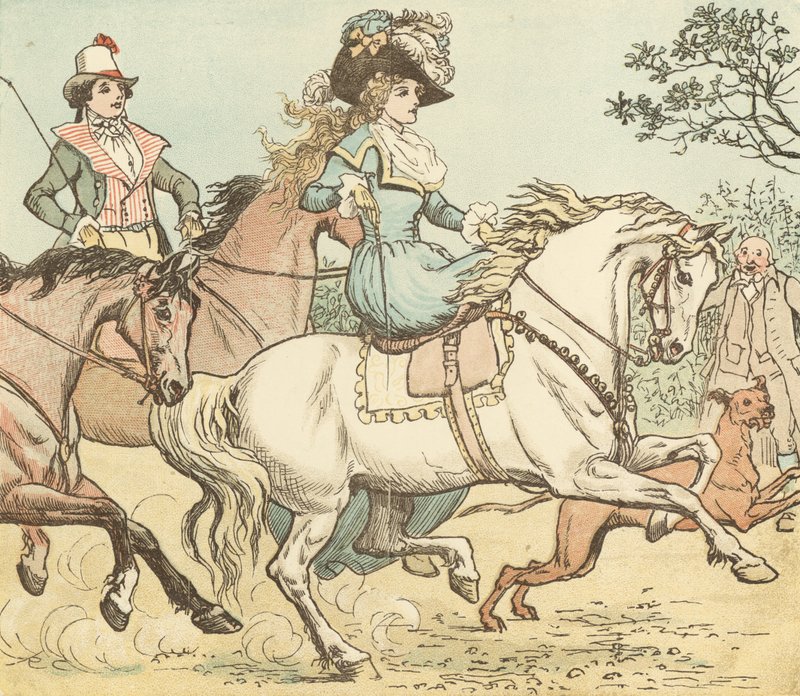 Projeď se na Cock Horse do Banbury Cross od Randolph Caldecott