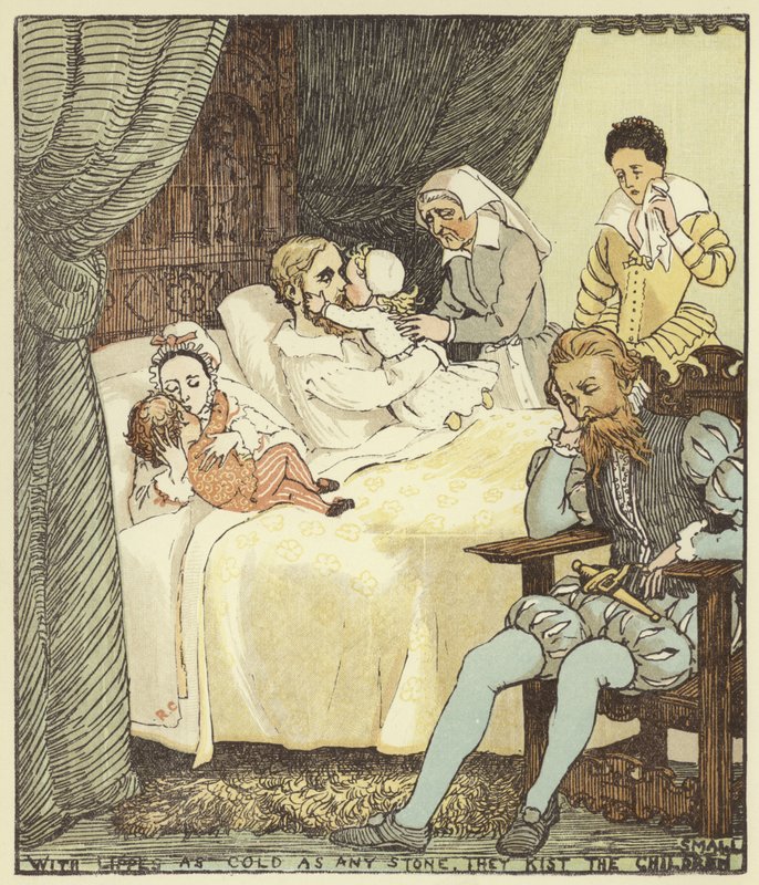The Babes In The Wood (barva lito) od Randolph Caldecott