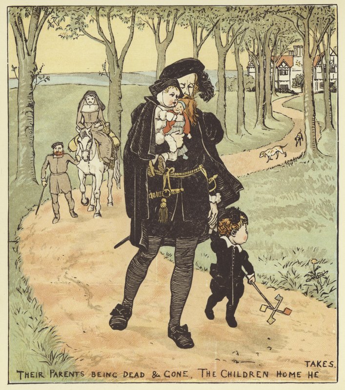 Holky V Dřevě od Randolph Caldecott