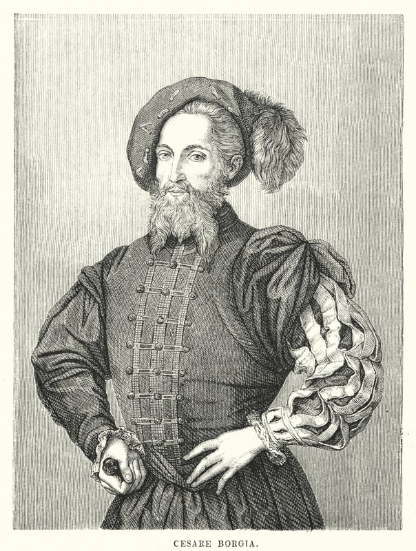 Cesare Borgia od Raffaello Sanzio Raphael