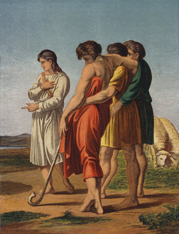 Josef vyprávěl své sny svým bratřím od after Raphael