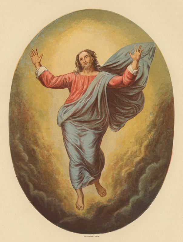 Nanebevstoupení (barevná litografie) od Raphael (1483 1520) (after)