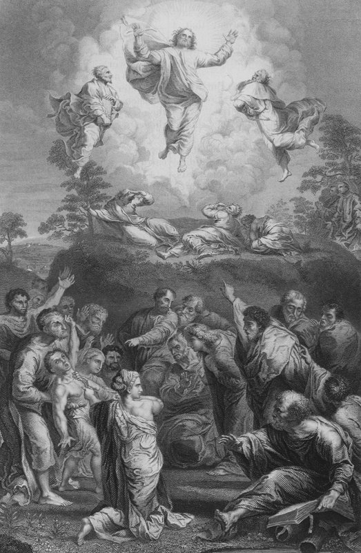 Proměna (rytina) od after Raphael