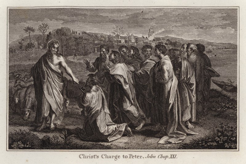 Raphael cartoon: Christ