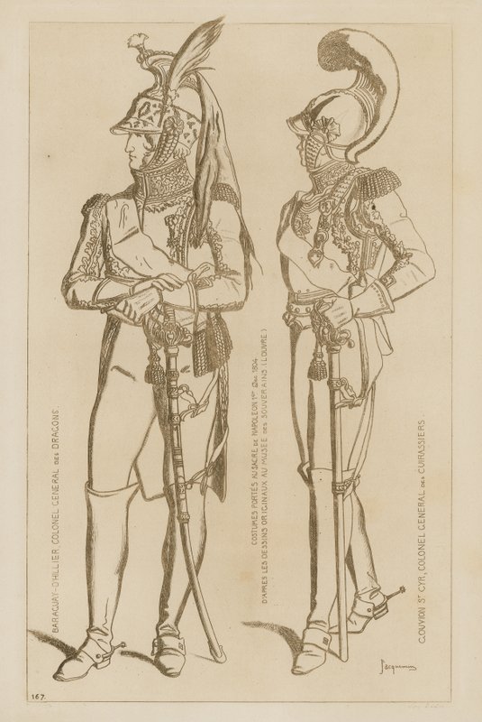 Kostýmy u bran ke korunovaci Napoleona I od Raphael Jacquemin