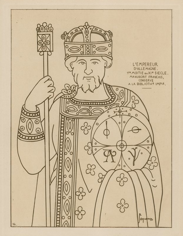 Německý císař, první polovina 11. století od Raphael Jacquemin