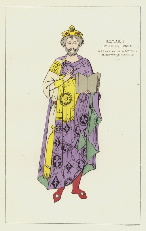 Roman II, císař Východu od Raphael Jacquemin