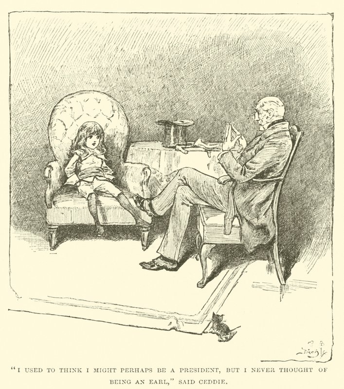 Ilustrace pro Little Lord Fauntleroy od Reginald Bathurst Birch