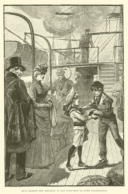 Ilustrace k filmu Malý lord Fauntleroy od Reginald Bathurst Birch