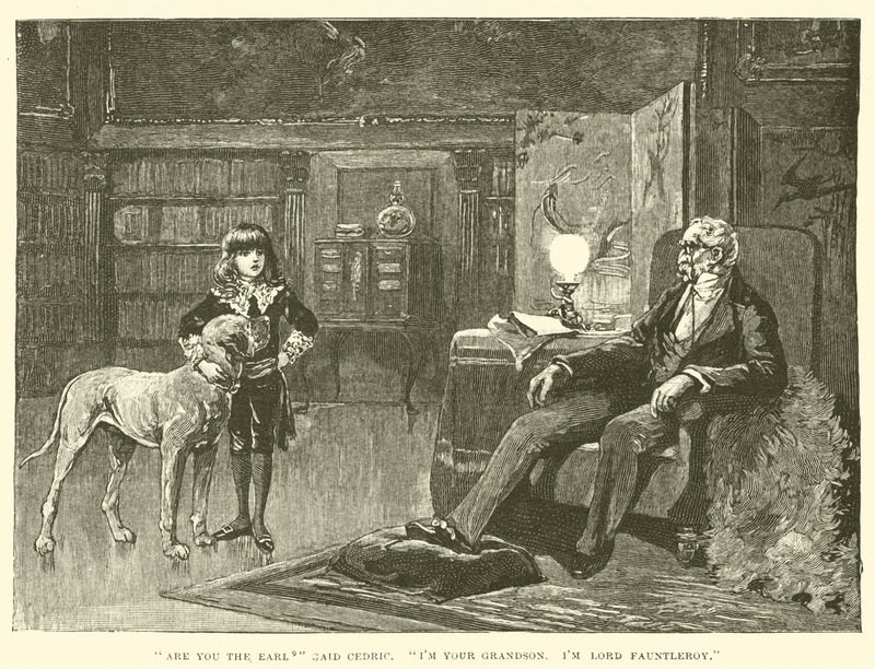 Ilustrace k filmu Malý lord Fauntleroy od Reginald Bathurst Birch