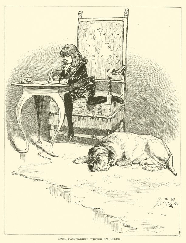 Ilustrace pro Little Lord Fauntleroy od Reginald Bathurst Birch