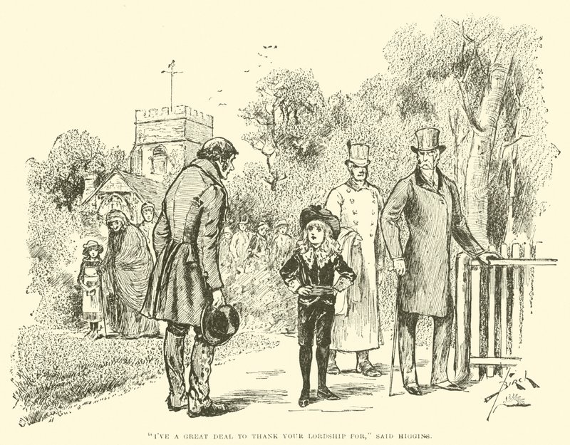 Ilustrace pro Little Lord Fauntleroy od Reginald Bathurst Birch