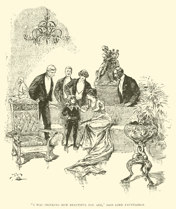 Ilustrace pro Little Lord Fauntleroy od Reginald Bathurst Birch