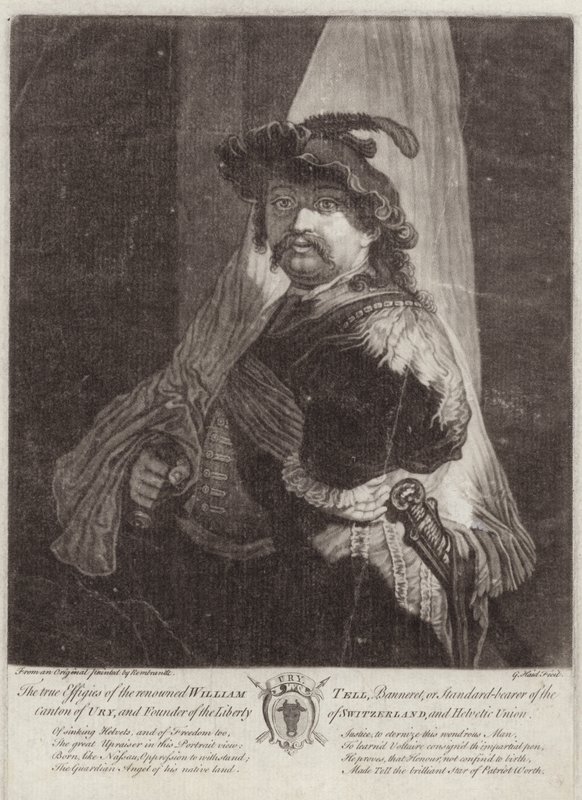 Portrét Williama Tella od Rembrandt van Rijn