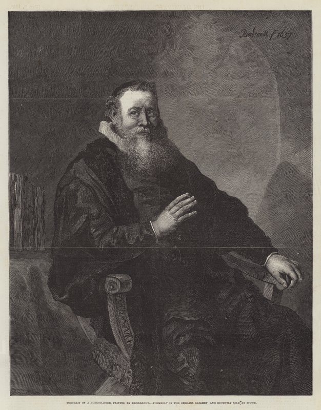 Portrét purkmistra od Rembrandt van Rijn