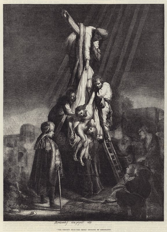 Sestup z kříže od Rembrandt van Rijn