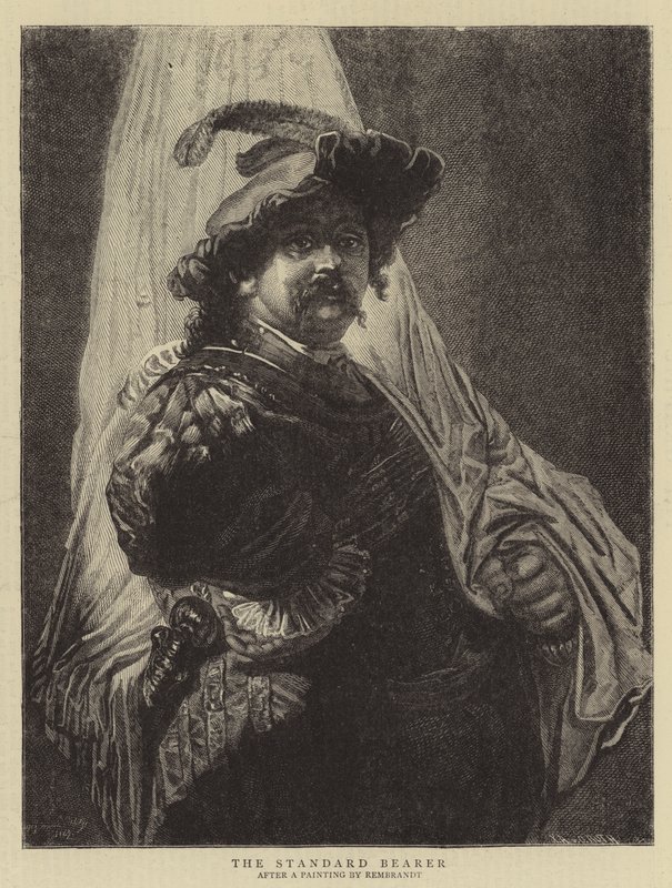 Standardní nosič od Rembrandt van Rijn