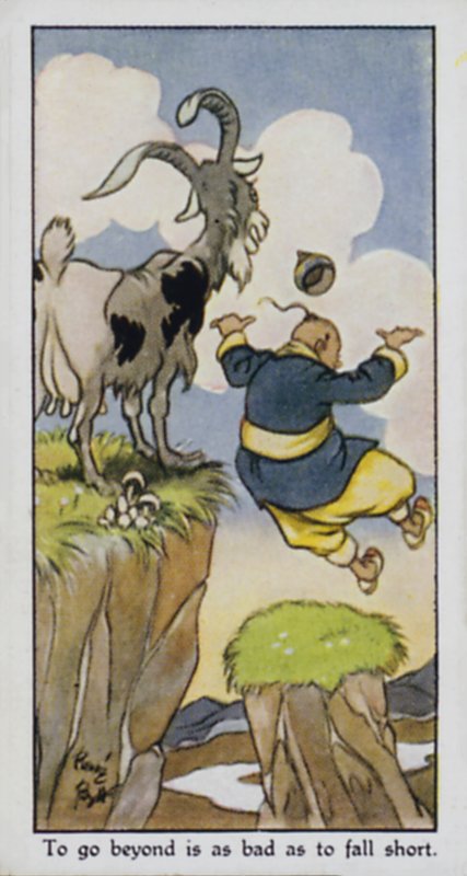 Jít dál je stejně špatné jako nedostat se (color litho) od René Bull