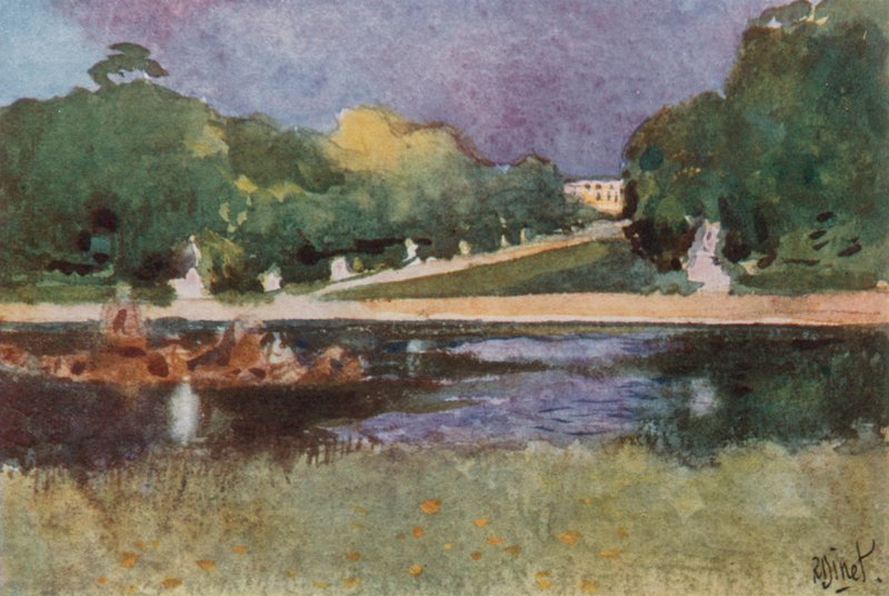 Povodí Apollo, Versailles od Rene Binet