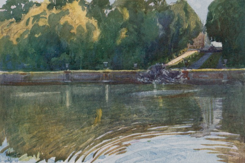Povodí Latona, Versailles od Rene Binet