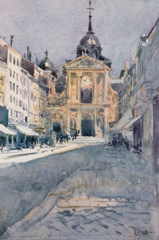 Kostel Notre Dame ve Versailles, Versailles od Rene Binet