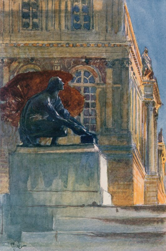 Flight of Steps, Severní Parter, Versailles od Rene Binet