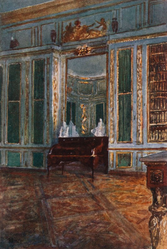 Knihovna Ludvíka XV., Versailles od Rene Binet