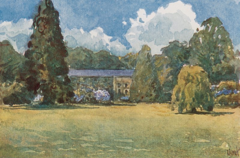 Petit Trianon, Oranžérie, Versailles od Rene Binet