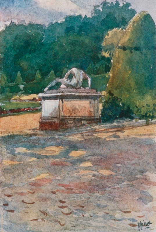 Umírající Galie, Versailles od Rene Binet