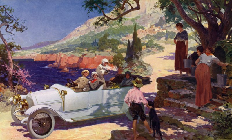 Prohlídka Cote d? Azur autem od Rene Lelong