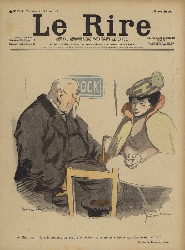 Ilustrace pro Le Rire od Rene George Hermann Paul