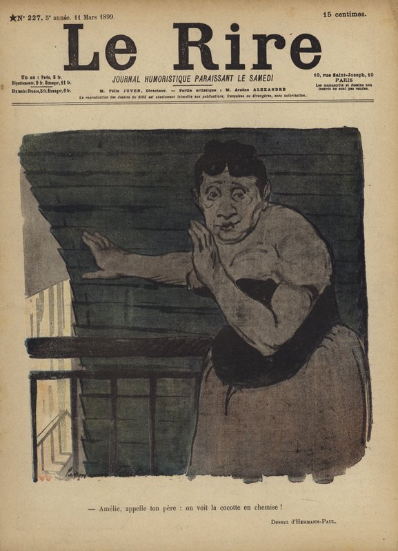 Ilustrace pro Le Rire od Rene George Hermann Paul