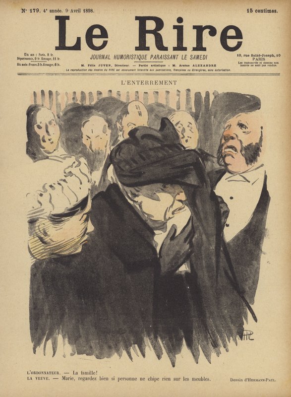 Ilustrace pro Le Rire od Rene George Hermann Paul