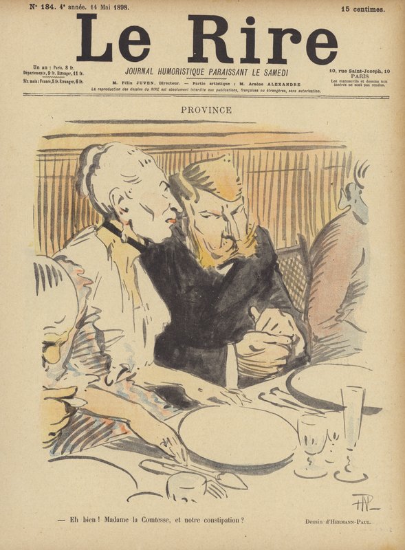 Ilustrace pro Le Rire od Rene George Hermann Paul