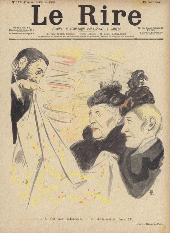 Ilustrace pro Le Rire od Rene George Hermann Paul
